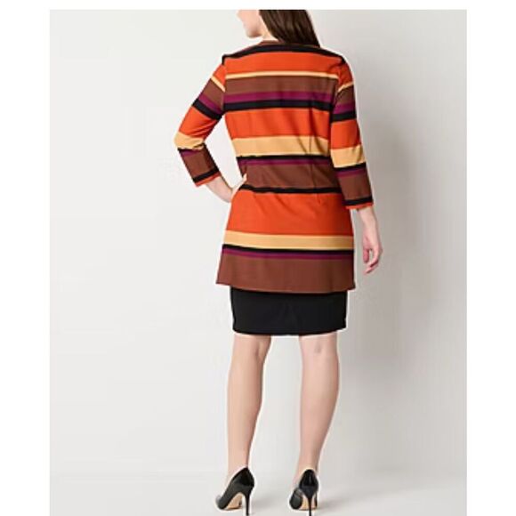 Danny & Nicole Womens Jacket Dress size 10 - Picture 3 of 11